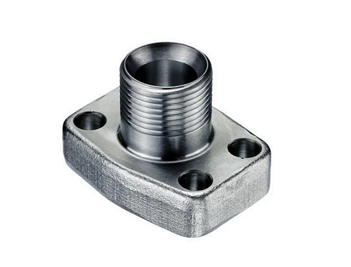 SAE 4 blot flange tube connectors (2)