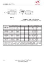 Moški JIC NPT Extra long fittings