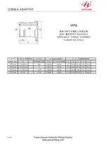 SAE 6000 Prirobnica ORFS adapter