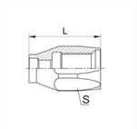 Ferrules SAE 100 R2A za ponovno